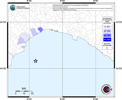 Mappa territorio comunale con almeno 3 questionari