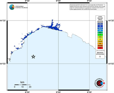 Mappa MCS - territori località