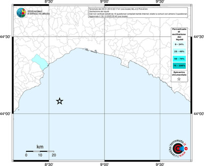 Mappa territorio comunale con almeno 3 questionari
