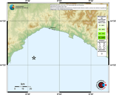 Mappa comuni con almeno 3 questionari