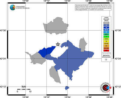 Mappa MCS - territori comuni