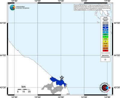 Mappa MCS - territori comuni