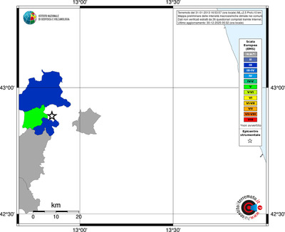 Mappa EMS - territori comuni