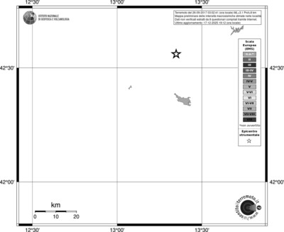 Mappa EMS - territori località