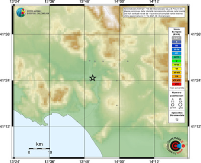 Mappa EMS - località