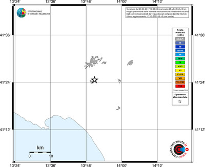 Mappa MCS - territori località