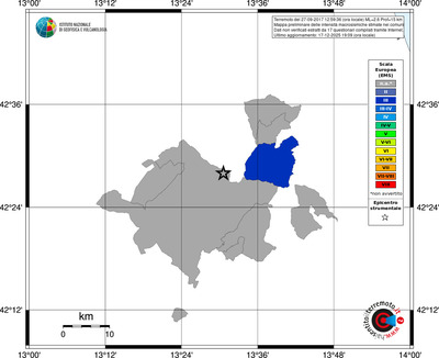 Mappa EMS - territori comuni