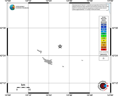 Mappa MCS - territori località