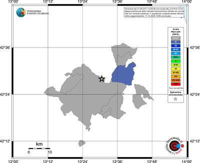 Mappa MCS - territori comuni