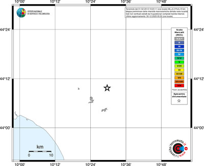 Mappa MCS - territori località