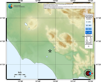 Mappa comuni con almeno 3 questionari