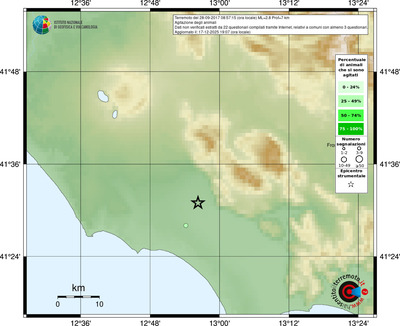 Mappa comuni con almeno 3 questionari