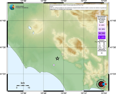 Mappa comuni con almeno 3 questionari