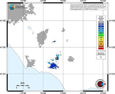 Mappa MCS - territori località