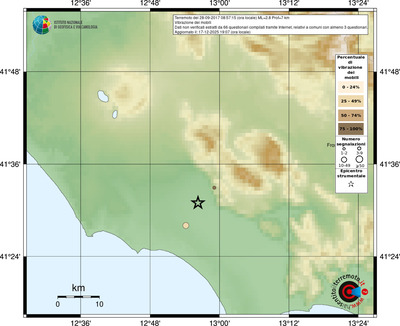 Mappa comuni con almeno 3 questionari