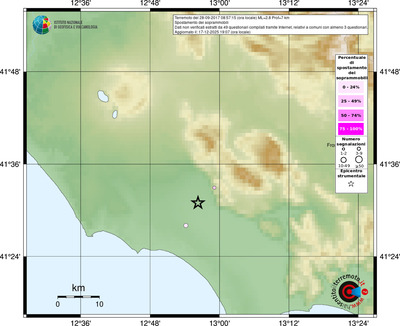Mappa comuni con almeno 3 questionari