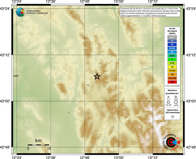 Mappa EMS - località