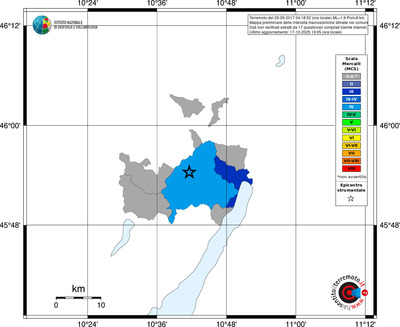Mappa MCS - territori comuni
