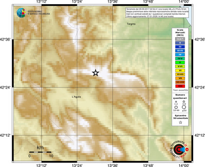 Mappa MCS - località