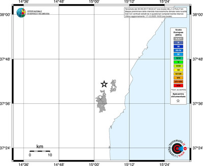 Mappa EMS - territori località