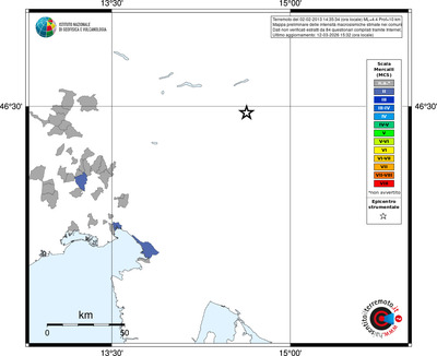 Mappa MCS - territori comuni