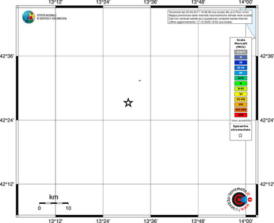 Mappa MCS - territori località