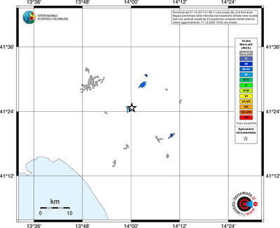 Mappa MCS - territori località