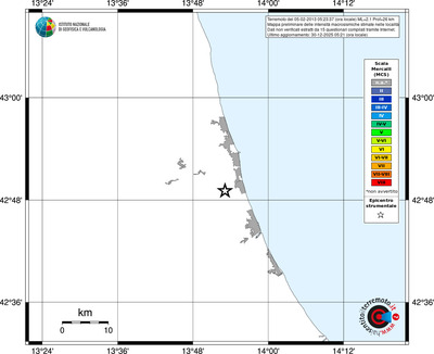 Mappa MCS - territori località