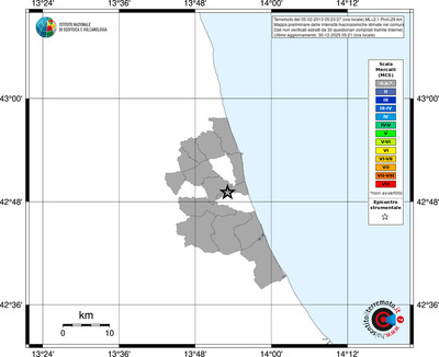 Mappa MCS - territori comuni