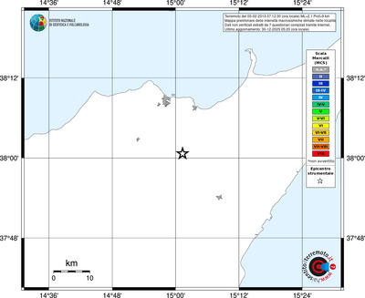 Mappa MCS - territori località
