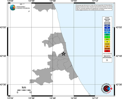 Mappa MCS - territori comuni