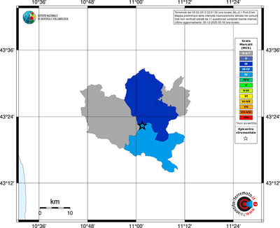 Mappa MCS - territori comuni
