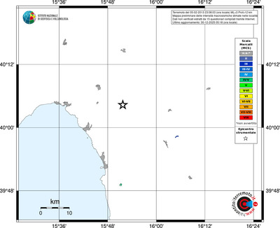 Mappa MCS - territori località