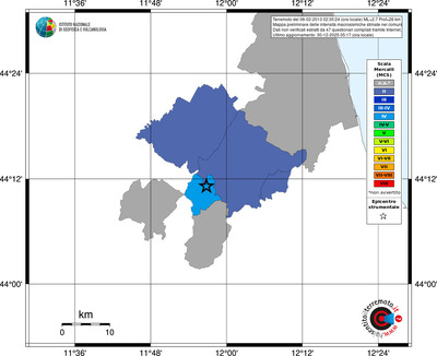 Mappa MCS - territori comuni
