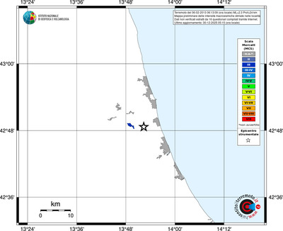 Mappa MCS - territori località