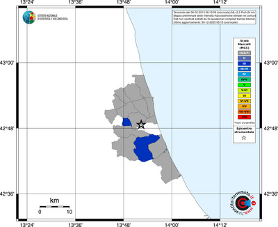 Mappa MCS - territori comuni