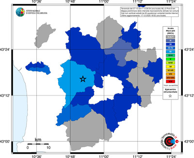 Mappa MCS - territori comuni