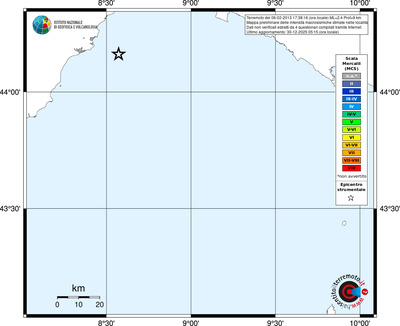 Mappa MCS - territori località
