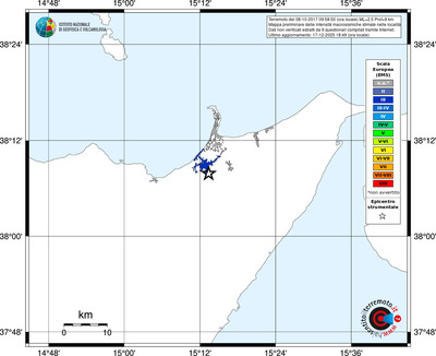 Mappa EMS - territori località