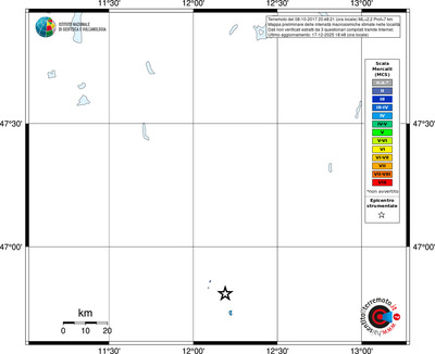 Mappa MCS - territori località