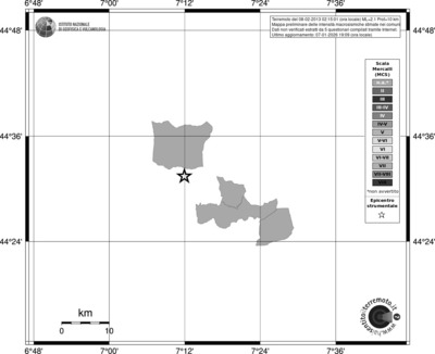 Mappa MCS - territori comuni
