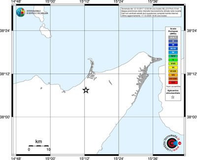 Mappa EMS - territori località