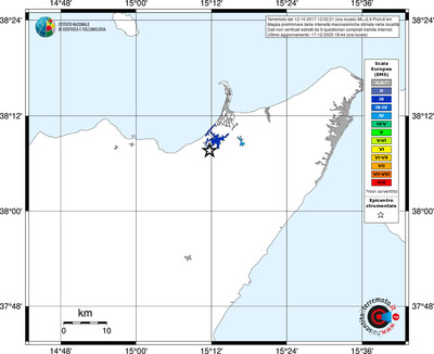 Mappa EMS - territori località