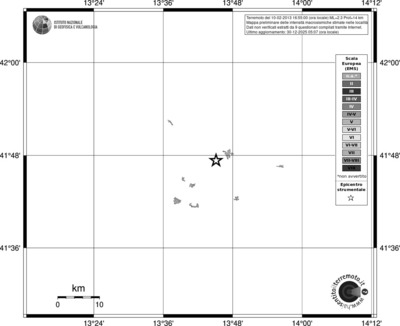 Mappa EMS - territori località