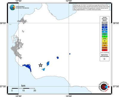 Mappa MCS - territori località