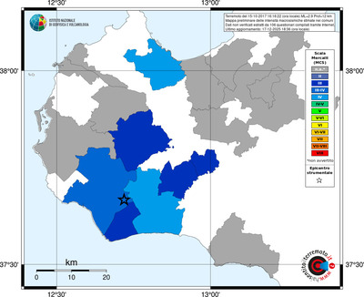 Mappa MCS - territori comuni