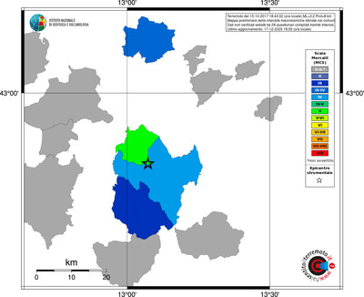 Mappa MCS - territori comuni