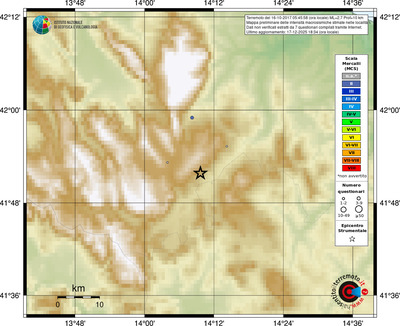 Mappa MCS - località