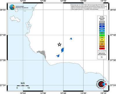 Mappa MCS - territori località