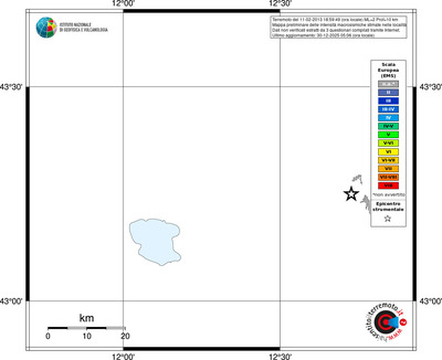 Mappa EMS - territori località